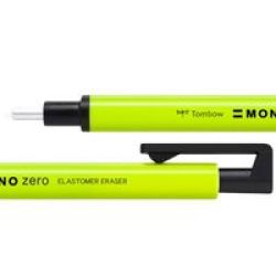 Mono Zero Eraser Pen 2.3MM Round Tip Neon Yellow