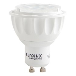 Eurolux - LED - Adjustable Beam - GU10 - 6W - Cool White - 6 Pack