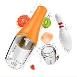 Electric Portable Bowling Juicer Vegetables Blender Maker Juice Extractor Baby Food Milkshake
