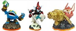 Activision Skylanders Giants: Three 3 Characters Team Pack Core Series 2 - Trigger Happy Fright Rider And Pop Fizz