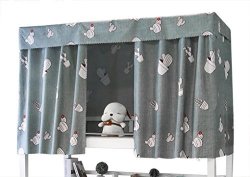Clobeau Bed Curtain Bed Canopy Single Sleeper Bunk Bed Bunk Tent