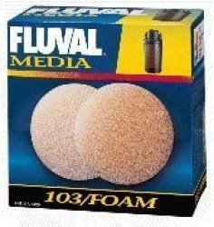 Fluval Fluval A1430 103 Foam Filter Media 2 Pack