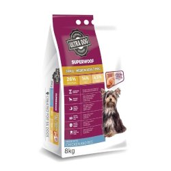 ULTRA DOG Superwoof Small To Medium Adult - 3KG Chicken & Rice