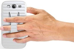 Meliconi Shock-proof Silicone Handle Case For Galaxy S4 White