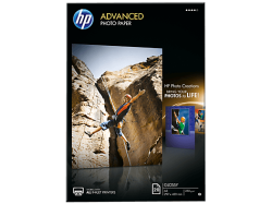Hp Advanced Glossy Photo Paper 250 G m -20 Sht a3 297 X 420 Mm - Replaced The Q5461a