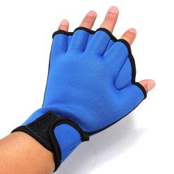 Fingerness Swimming Gloves Frog Webbed Gloves Fitness Training Gloves