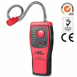 Joypea Natural Gas Detector Propane Gas Leak Detector Portable Gas Leak Sniffer Detector Batteries Included Gas Monitor Detector Ce Certified Sound & LED Warning Flexible