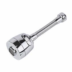 Hyshina 360 Rotatable Kitchen Bar Bathroom Sink Faucet Single Cold Water Flexible Neck Laundry Room Garden Outdoor Application Faucets Tap Medium Suit