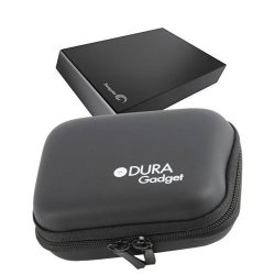 Duragadget Hardwearing Jet Black Eva Case With Soft Lining For Seagate Backup Plus Portable Drive 2TB STDR2000201 Seagate Backup Plus Portable DRIVE2TB STDR2000200