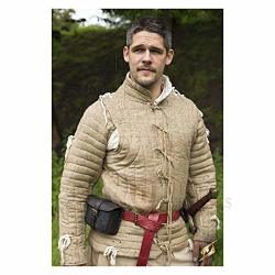 Medieval Gambeson  thick padded coat Aketon vest Jacket Armor