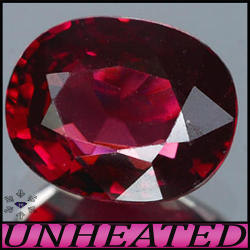 1.22ct Vivid Purplish Red Spinel If - Precious Flawless Unheated Myanmar Oval Gemstone