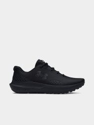 Under Armour Mens Surge 4 Black Running Shoes