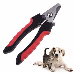 Yameijia Professional Pet Dog Nail Clipper Cutter Stainless Steel Grooming Scissors Clippers For Animals Cats With Lock Size S M 1