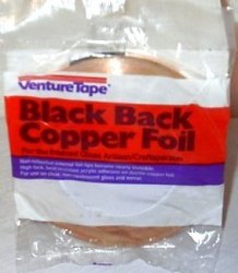 7 32 Inch Venture Black Backed Copper Foil