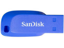 SanDisk Cruzer Blade - Usb Flash Drive - 16 Gb - Electric Blue