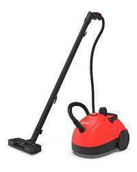 Kuppet 1500W Multi-purpose Steam Cleaner With 13 Accessories 1.2L Tank Household Steamer For Rolling Cleaning Pressurized Steam Cleaning For Most Floors Carpet Windows Cars Red