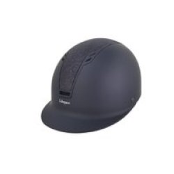 Performance Certified Unisex Equestrian Safety Helmet Medium large Matt Black