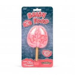 ThumbsUp Brain Food Lolly Strawberry Marshmallow