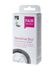 Fair Squared Sensitive Dry Condoms 10 Pieces