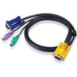 Aten PS2 To USB Kvm Cable 6M SPHD15M To Vga & USB A