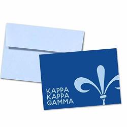 Kappa Kappa Gamma Watercolor Script Notecards 6