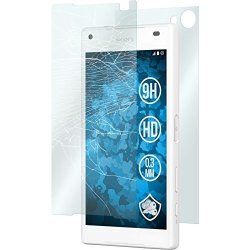 Phonenatic 1 X Tempered Glass For Sony Xperia Z5 Compact Protection Film Fullbody Clear