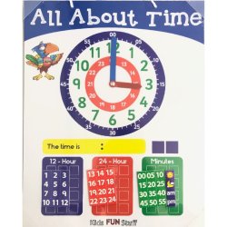 All About Time Magnetic Learning Board