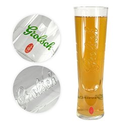 Tuff-Luv Personalised engraved Grolsh Pint Beer Glass barware Ce 473ML