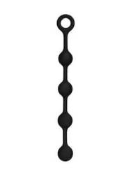 13 Inch Silicone Anal Beads Black