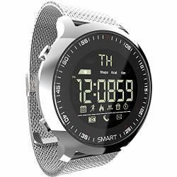 Cigoo Lokmat MK18 Smart Intelligent Watch Sport Lcd Waterproof Pedometers Message Reminder Bt Outdoor Swimming Men Smartwatch Stopwatch For Ios Android Iphone