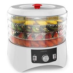 Cooknshare Food Dehydrator By Cooks Club Adjustable Timer And Heat Settings Includes 4 Trays