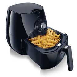 Philips Viva Collection Airfryer-low Fat Fryer Multicooker-800g With Rapid Air Technology- Black ...