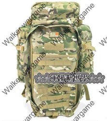 65l Combat Utility Rucksack Backpack Bulit In Rifle Bag -- Us Special Force Multicam
