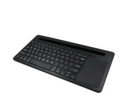 Wireless Bluetooth Tablet Keyboard Built In Mouse.