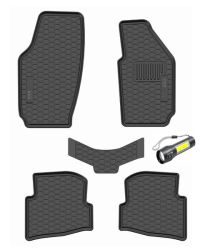Compatible With Polo Vivo Hatch 2010-2017 Car Mat Set And Torch