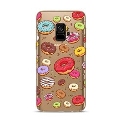 Samsung Galaxy S9 Case Blingy's New Donut Style Transparent Clear Soft Tpu Protective Rubber Case For Samsung Galaxy S9 Various Donuts