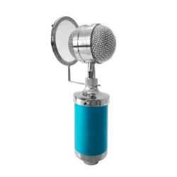 3000 Home Ktv MIC Condenser Sound Recording Microphone With Shock Mount & Pop Filter For PC & Lap...