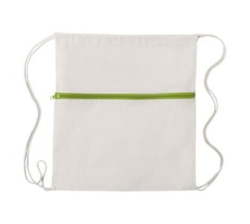 Drawstring Bag Selcam-green Zip