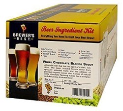 Brewer's Best - Home Brew Beer Ingredient Kit 5 Gallon White Chocolate Blonde Stout
