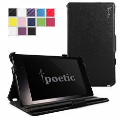 Google Nexus 7 2013 Case - Poetic Google Nexus 7 2013 Case Strapback Series - Pu Leather View Stand Protective Cover Case For Google