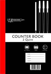 Freedom Stationery 2-QUIRE 192 Page A4 F&m Counter Book