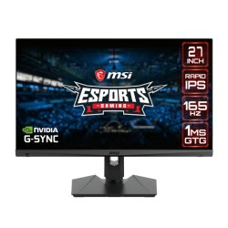 MSI Optix MAG274QRF 27" 1440P 165HZ 1MS Fhd G-sync Gaming Monitor