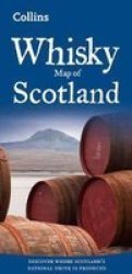 Whisky Map Of Scotland Sheet Map Folded New Edition