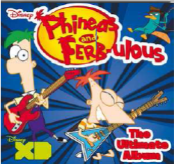 Phineas & Ferbulous - Various Artists Cd