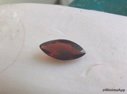 Investment Red Garnet Internally Flawless Includes Appraisal And Certificate