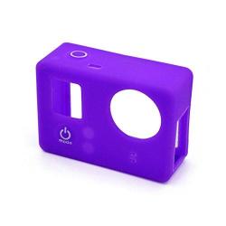 ADIKA Camera Silicone Case For Gopro Hero 3 Purple