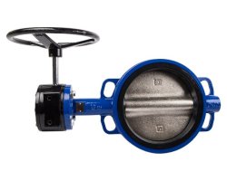 Agrinet Compact Cast Iron Gear 16B Butterfly Valve - 100MM