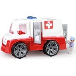 Toy Ambulance Truxx With Play Figure 29CM