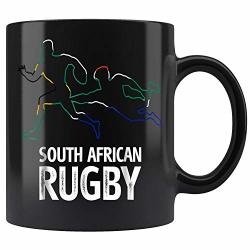 South African Rugby Springbok South Africa Flag Mug Coffee Mug 11OZ Gift Tea Cups 15OZ