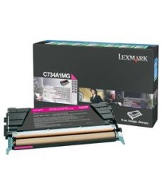 Lexmark C734 C736 X734 X736 X738 Magenta Return Programme Toner Cartridge - 6 000 Pgs